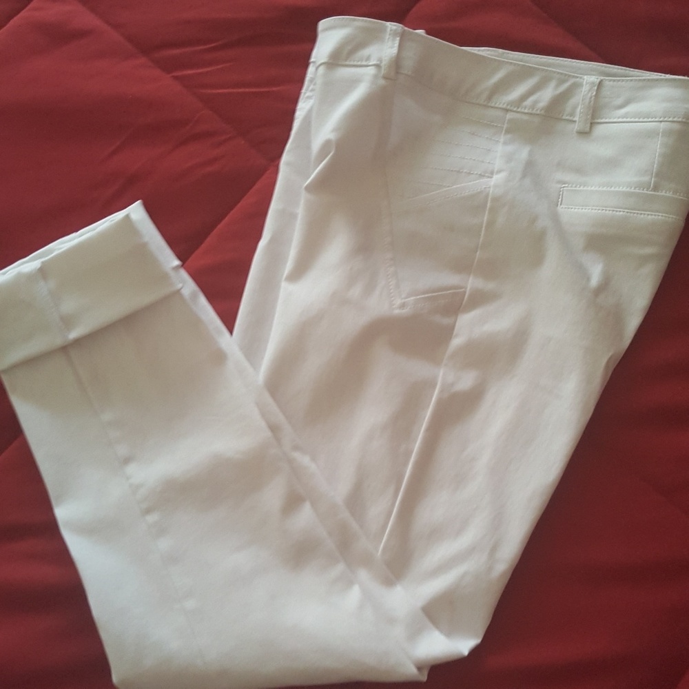 Dazz White Rayon spandex pants